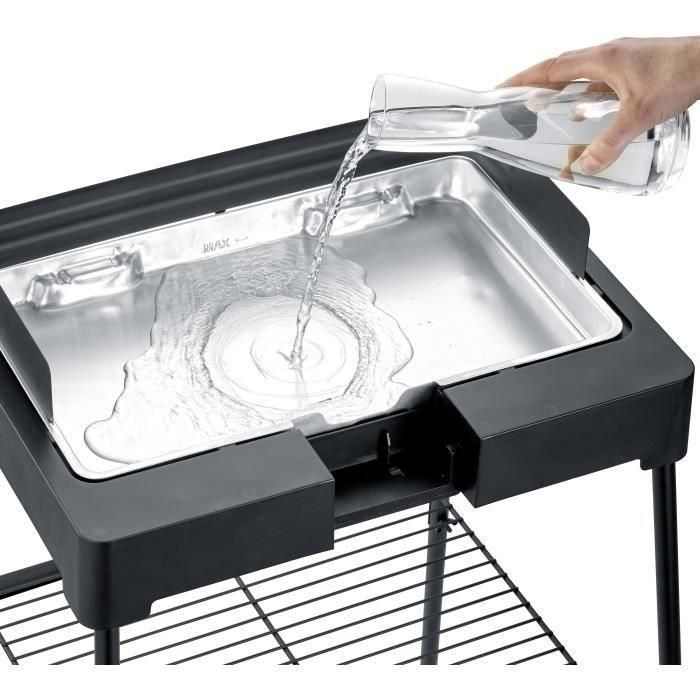 SEVERIN - PG8568 - Barbacoa Eléctrica Independiente, 2200 W, Parrilla de Aluminio Fundido, Bandeja de Agua Reductora de Humo y Olores, No 3 SEVERIN - PG8568 - Barbacoa Eléctrica Independiente, 2200 W, Parrilla de Aluminio Fundido, Bandeja de Agua Reductora de Humo y Olores, No 3