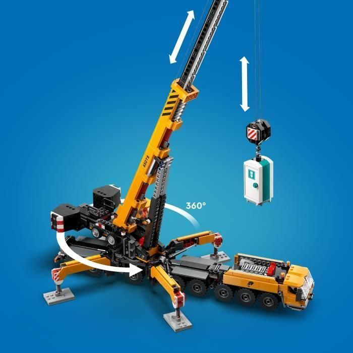 LEGO City 60409 Grúa de Construcción Móvil Amarilla, set de construcción de regalo para niños 3 LEGO City 60409 Grúa de Construcción Móvil Amarilla, set de construcción de regalo para niños 3