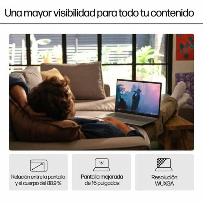 Laptop HP Pavilion 16-af0008ns 16" 16 GB RAM 512 GB SSD 3 Laptop HP Pavilion 16-af0008ns 16" 16 GB RAM 512 GB SSD 3