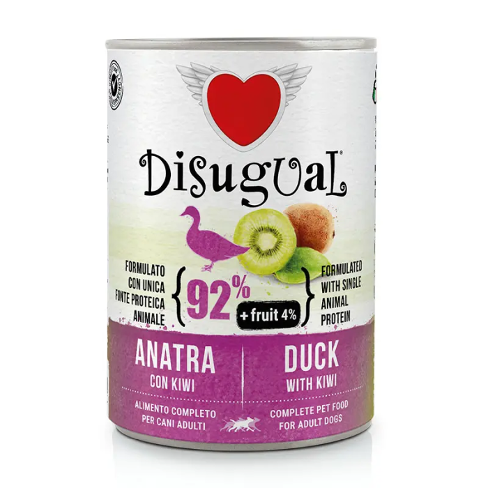 Disugual Fruit Dog Pato Kiwi 6x400 gr