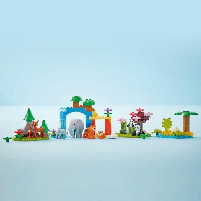 LEGO 10446 DUPLO My Town: Familias de animales salvajes 3 en 1 - Set de aprendizaje temprano con animales 3 LEGO 10446 DUPLO My Town: Familias de animales salvajes 3 en 1 - Set de aprendizaje temprano con animales 3