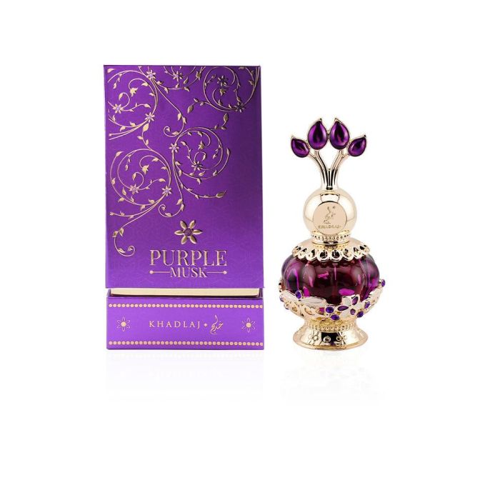 Khadlaj Purple Musk Concentrated Oil Perfume 20 mL 1