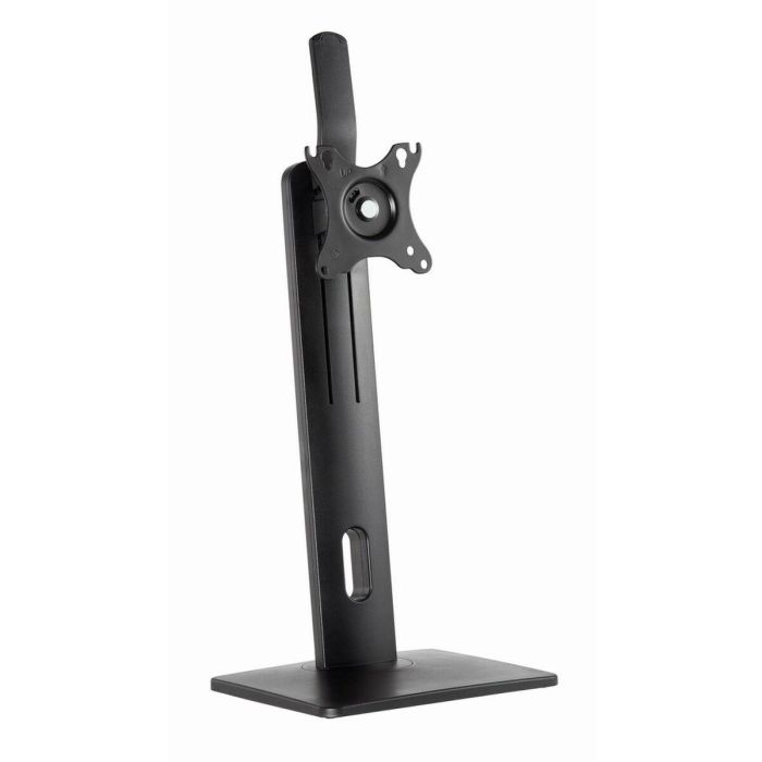 Gembird MS-D1-01 Soporte de Escritorio para Monitor de hasta 32" (7kg), Altura Ajustable, Giro, Inclinación, VESA, Gestión de Cables, Negro