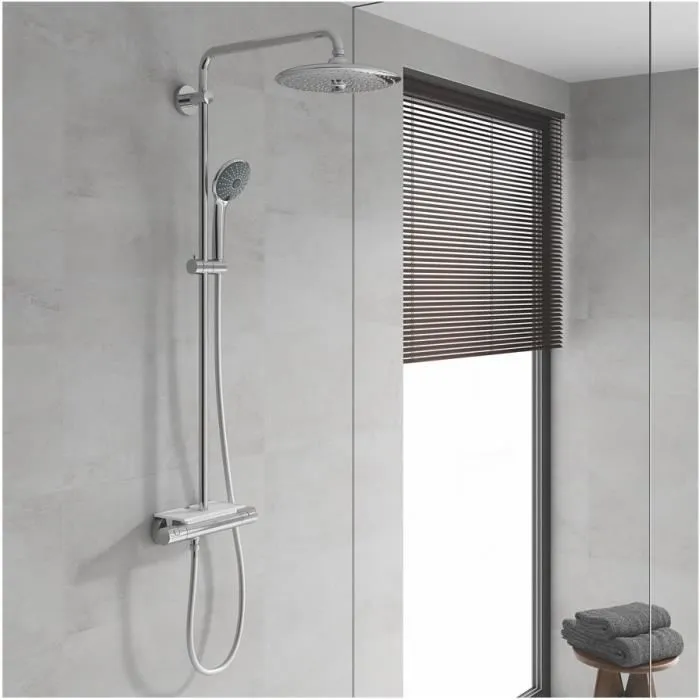 Grohe Válvula Termostática Vitulio Joy 260 Ducha 3 Chorros 50% Ahorro Agua Energía 26403001 1