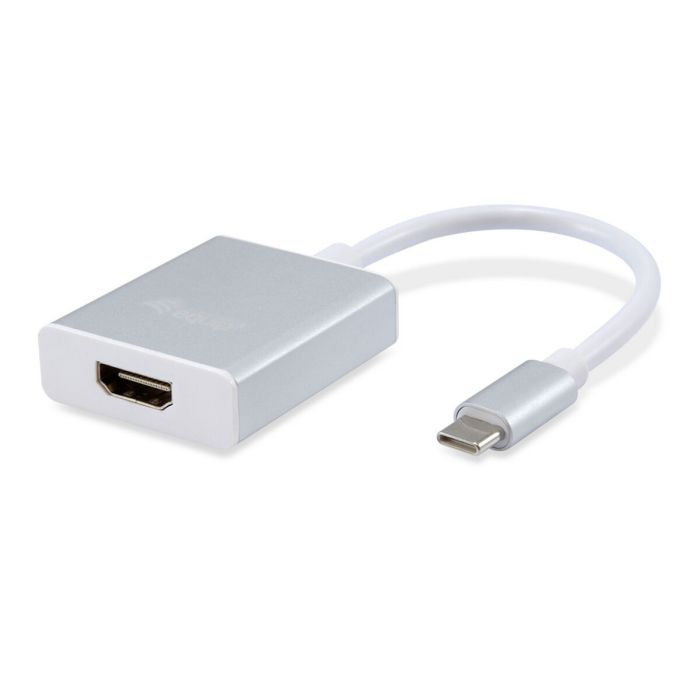 Adaptador USB-C a HDMI Equip 133452 Blanco 4K Ultra HD