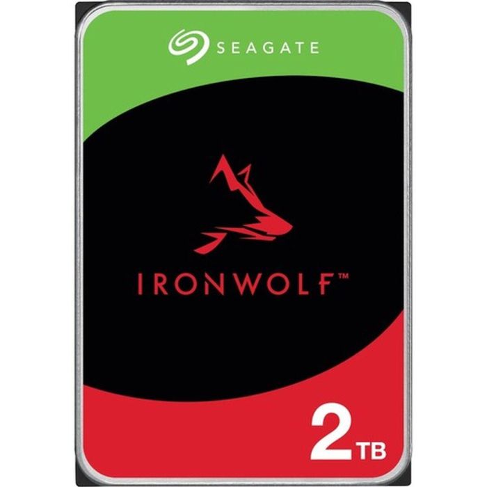 Seagate Disco Duro Interno HDD IronWolf 2TB SATA 6Gb/s 256MB 5400rpm 24x7 1