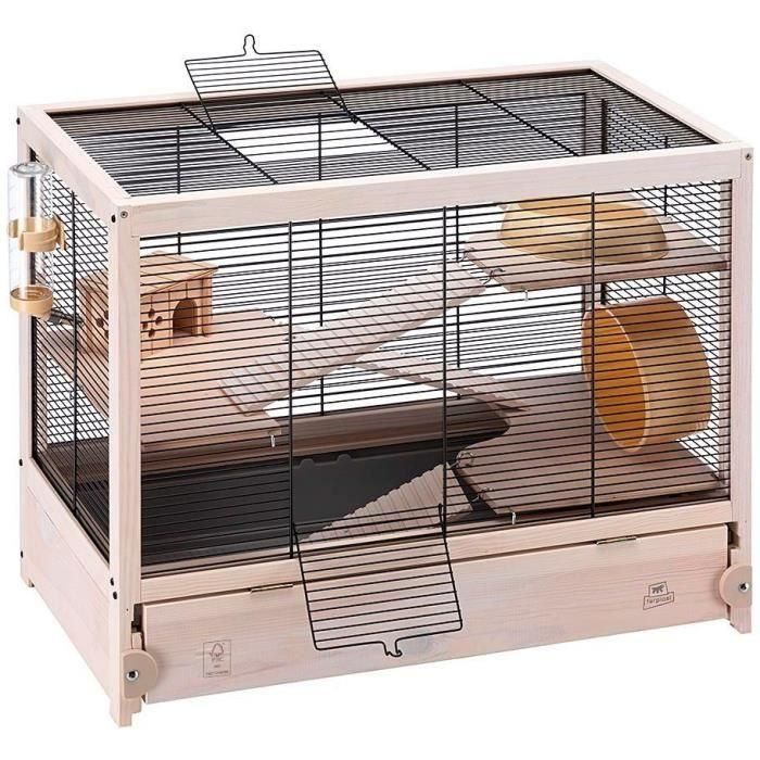 Jaula para hámster - FERPLAST - HAMSTERVILLE - Madera 5 Jaula para hámster - FERPLAST - HAMSTERVILLE - Madera 5