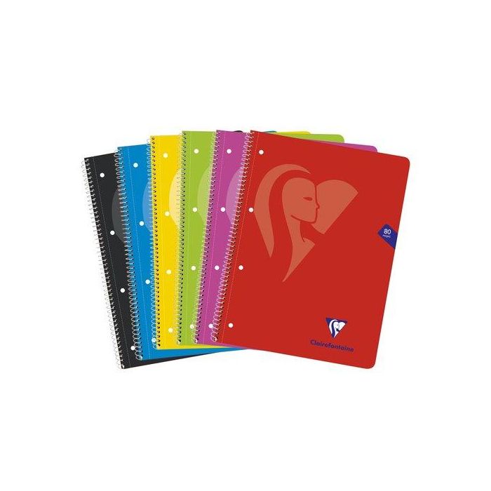 Bloc Clairefontaine Mimesys Microperforado A4+ 80H 5X5 90G (Set de 6)