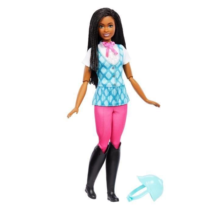 Muñeca Barbie Brooklyn Jinete De Equitación Hxj39 Mattel 5