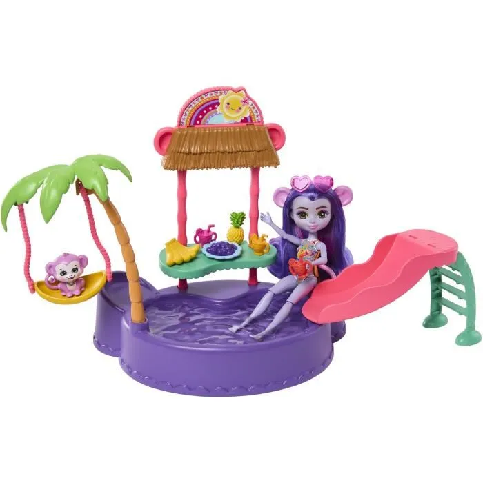 Enchantimals Piscina de Muñeca HTW73 0 Enchantimals Piscina de Muñeca HTW73 0