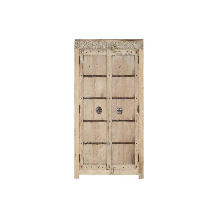 Aparador Home ESPRIT Natural madera de teca 90 x 45 x 190 cm 1 Aparador Home ESPRIT Natural madera de teca 90 x 45 x 190 cm 1