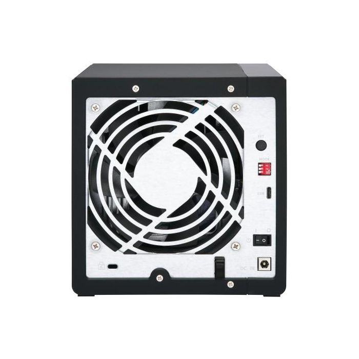 QNAP TR-004 Unidad de Disco Múltiple Negra USB 3.0 4 Bahías RAID 8