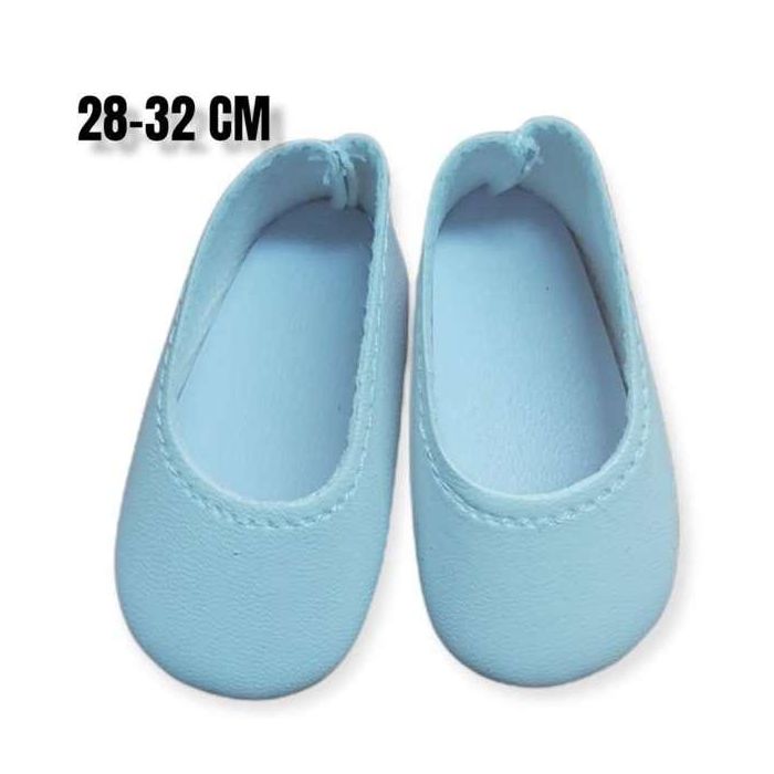 Berjuan 80200-22 Manoletina Blanca, Zapatilla para Muñecas 3+ años 1