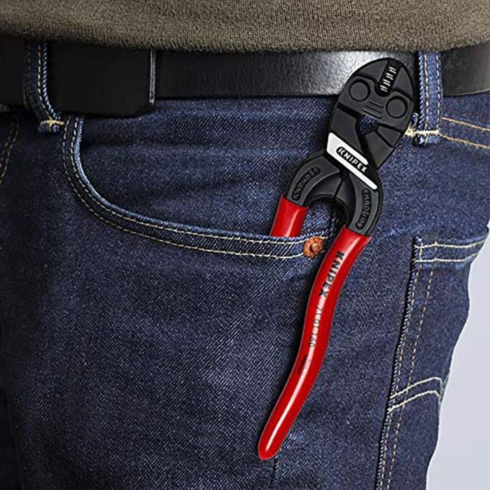 Knipex Cortabulones compacto cobolt® 160mm 7101160 - Altísima potencia de corte, cabeza pequeña y estilizada, corta hasta 4,4mm 3 Knipex Cortabulones compacto cobolt® 160mm 7101160 - Altísima potencia de corte, cabeza pequeña y estilizada, corta hasta 4,4mm 3