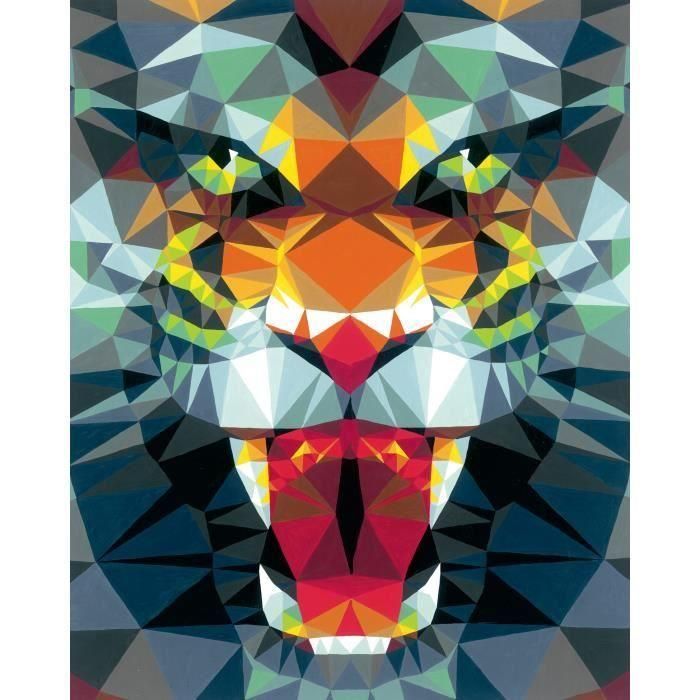 Ravensburger RAV4005556235148 CiRearT Polygon Tiger - Rompecabezas 24x30 cm - 4005556235148 2