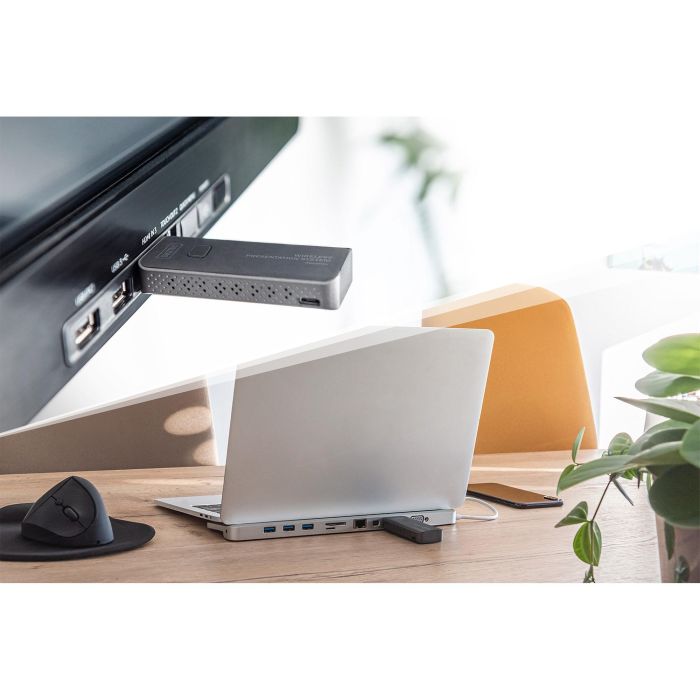 Repetidor HDMI Digitus Click & Present Mini Gris