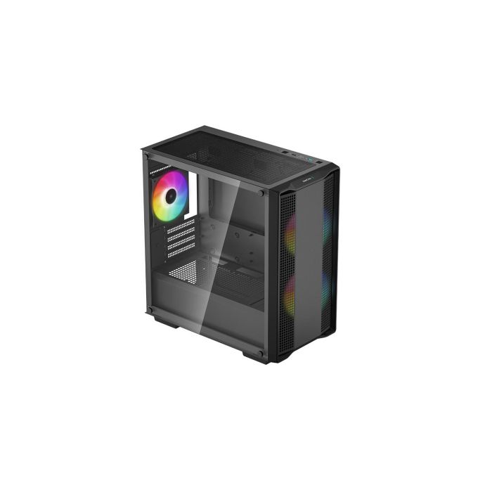 Caja de PC - DEEPCOOL - CC360 A-RGB (Negro) - Mini torre - Formato Micro-ATX - 3x120mm A-RGB 2 Caja de PC - DEEPCOOL - CC360 A-RGB (Negro) - Mini torre - Formato Micro-ATX - 3x120mm A-RGB 2