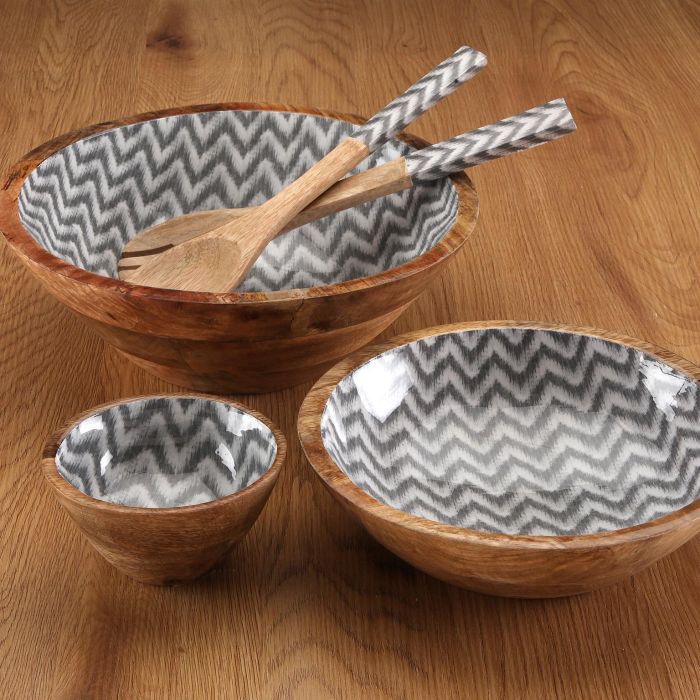 Ensaladera Chevron Versa 24X7CM (2 Unidades) 2 Ensaladera Chevron Versa 24X7CM (2 Unidades) 2