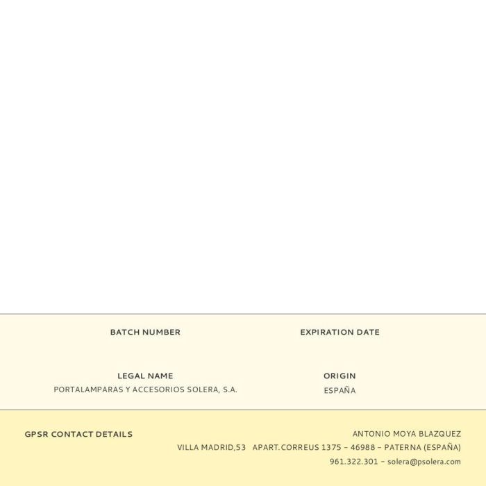 Portalamparas guirnalda e27 para paralelo 5x5mm solera 6109 1 Portalamparas guirnalda e27 para paralelo 5x5mm solera 6109 1