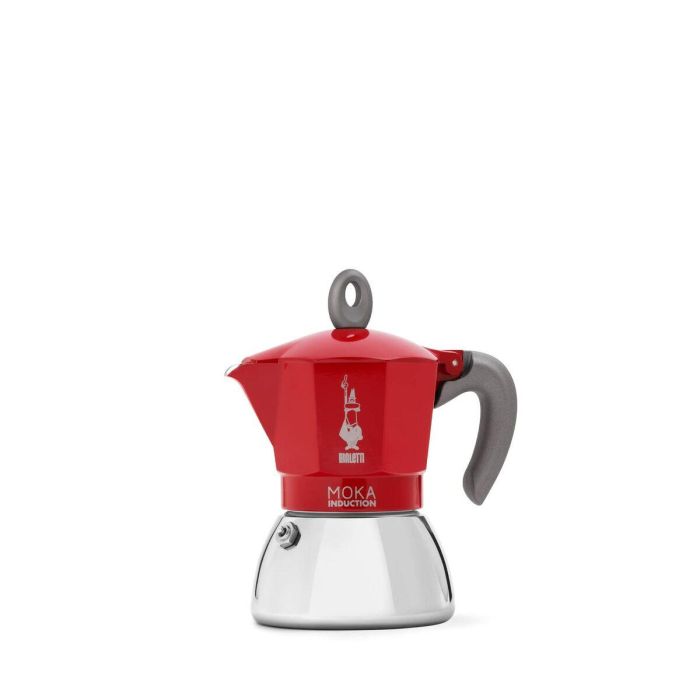 Bialetti NEW MOKA INDUCCIÓN Cafetera Italiana 6 tazas 0,28 L Roja 5 Bialetti NEW MOKA INDUCCIÓN Cafetera Italiana 6 tazas 0,28 L Roja 5