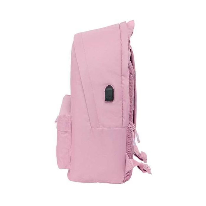 Safta Mochila Munich Basicos Portatil 15,6" + USB Rosa 31x44x18 cm 7 Safta Mochila Munich Basicos Portatil 15,6" + USB Rosa 31x44x18 cm 7
