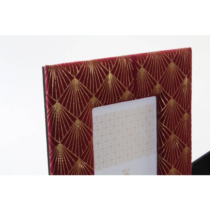 DKD Home Decor Marco de Fotos Glam para 10x15 cm Morado Rosa (4 Unidades). Ideal para decoración de hogar, fabricado en Poliéster y Madera. 1 DKD Home Decor Marco de Fotos Glam para 10x15 cm Morado Rosa (4 Unidades). Ideal para decoración de hogar, fabricado en Poliéster y Madera. 1