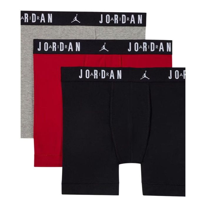 Bóxer de Hombre Jordan Flight Cotton Core 3Pk Negro 3 Piezas 3 Unidades XS Bóxer de Hombre Jordan Flight Cotton Core 3Pk Negro 3 Piezas 3 Unidades XS