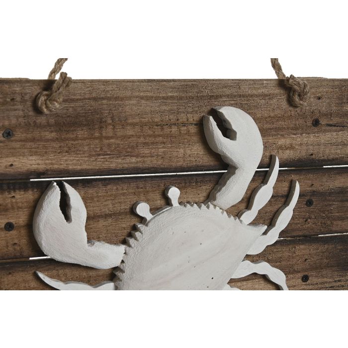 Decoracion Pared Antique DKD Home Decor Natural Blanco 3.5 x 22 x 30 cm (4 Unidades) 2 Decoracion Pared Antique DKD Home Decor Natural Blanco 3.5 x 22 x 30 cm (4 Unidades) 2
