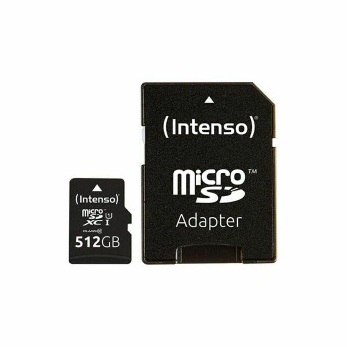 Intenso 3423493 Tarjeta de Memoria Micro SDXC UHS-I Premium 512GB Clase 10 hasta 45MB/s con Adaptador 12 Intenso 3423493 Tarjeta de Memoria Micro SDXC UHS-I Premium 512GB Clase 10 hasta 45MB/s con Adaptador 12