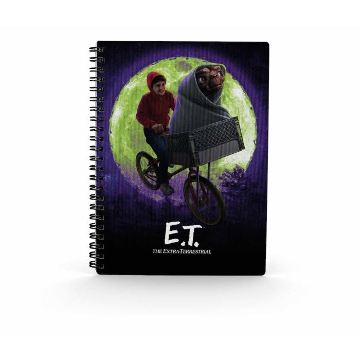 Sd toys Libreta Efecto 3D Bici Elliot E. - Diseño único de E.T.