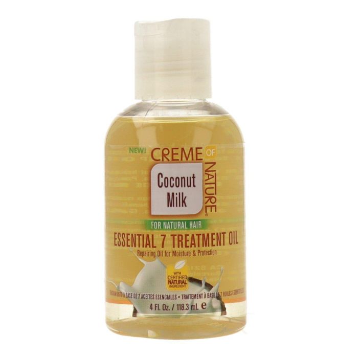 Creme of Nature Tratamiento de Aceite de Coco Natural 1183 ml - Hidrata y Suaviza el Cabello