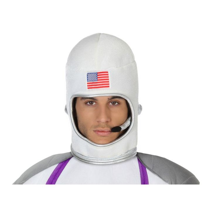 Accesorio Sombrero Astronauta Blanco Hombre Adulto