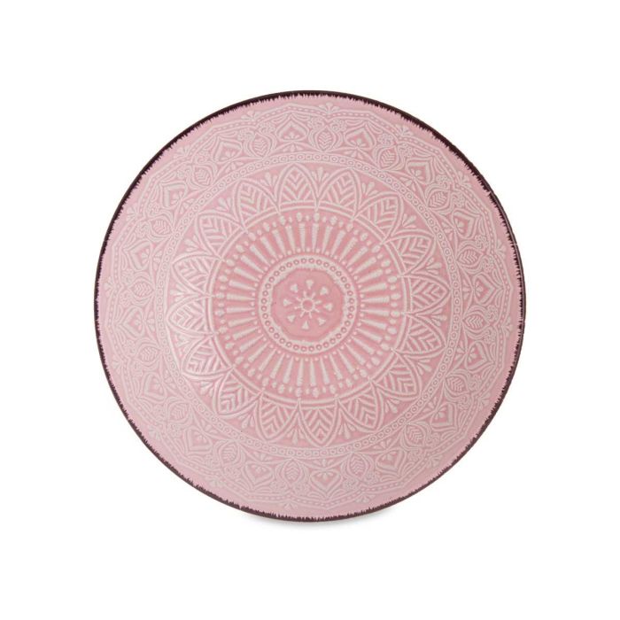 Plato Relieve Hondo Rosa 20Cm Vessia (24 Unidades) 1 Plato Relieve Hondo Rosa 20Cm Vessia (24 Unidades) 1