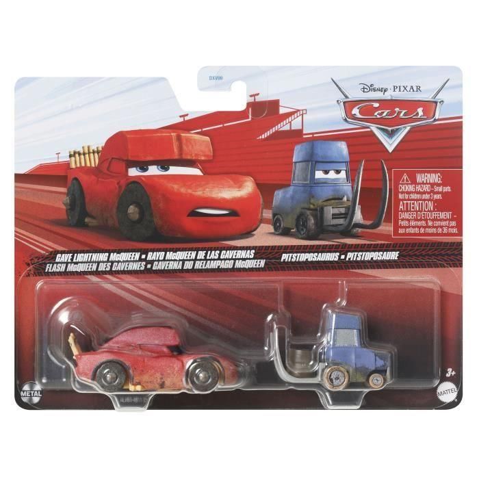 Disney Pixar Cars DXV99 - Paquete de 2 Vehículos Pequeños - Modelo Aleatorio - Niños +3 Años 2 Disney Pixar Cars DXV99 - Paquete de 2 Vehículos Pequeños - Modelo Aleatorio - Niños +3 Años 2