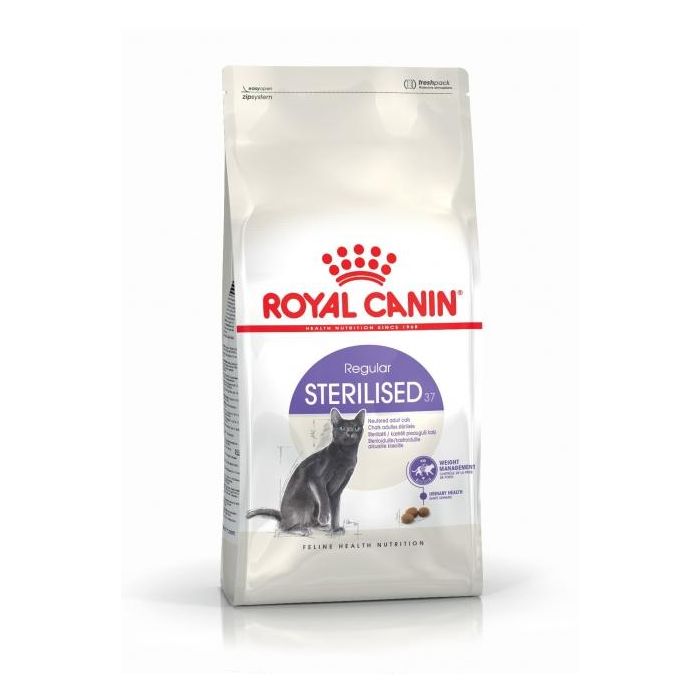 Royal Canin Feline Sterilised 37 - Alimento para Gatos Esterilizados, 400 gr Royal Canin Feline Sterilised 37 - Alimento para Gatos Esterilizados, 400 gr