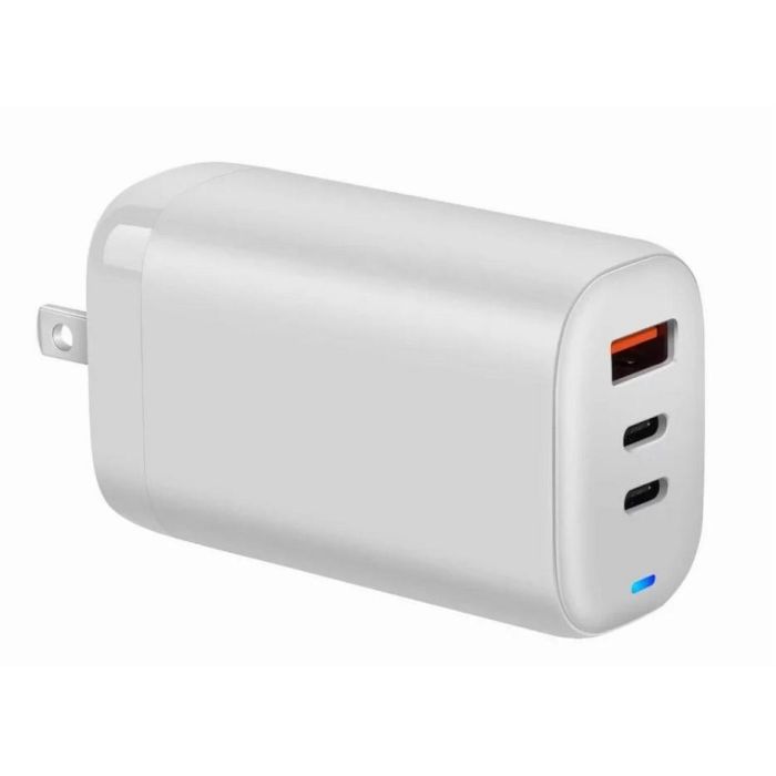 Acer Cargador GaN 65W, 3 Puertos: 2x USB-C y 1x USB-A
