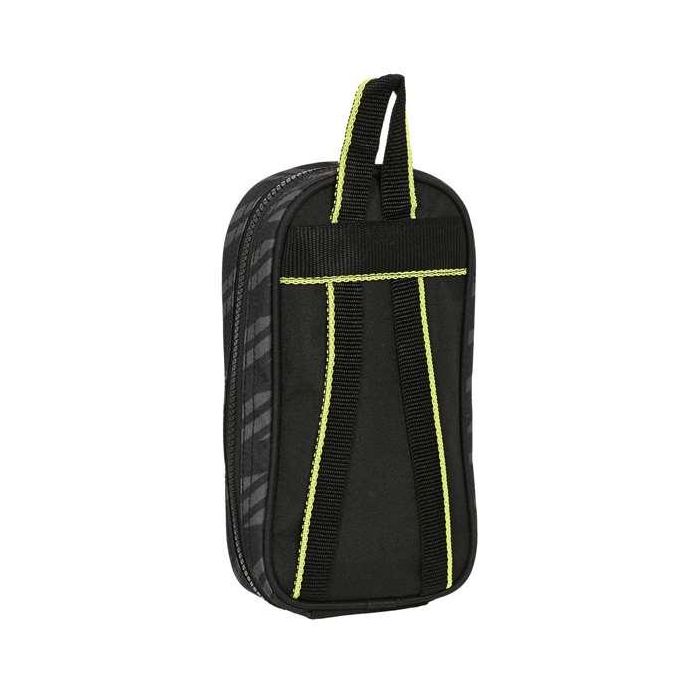 Plumier Mochila Real Madrid C.F. Negro (12 x 23 x 5 cm) (33 Piezas) 1