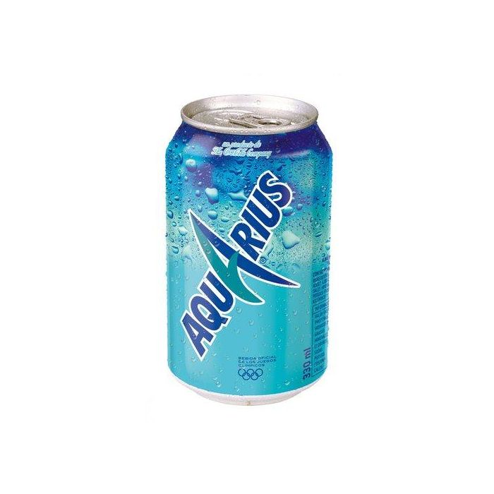 Refresco Aquarius Limon Lata 330Ml 24 unidades