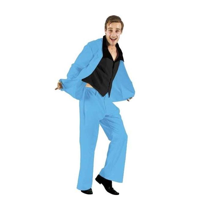Disfraz adulto traje chaqueta azul t-XL talla XL Disfraz adulto traje chaqueta azul t-XL talla XL