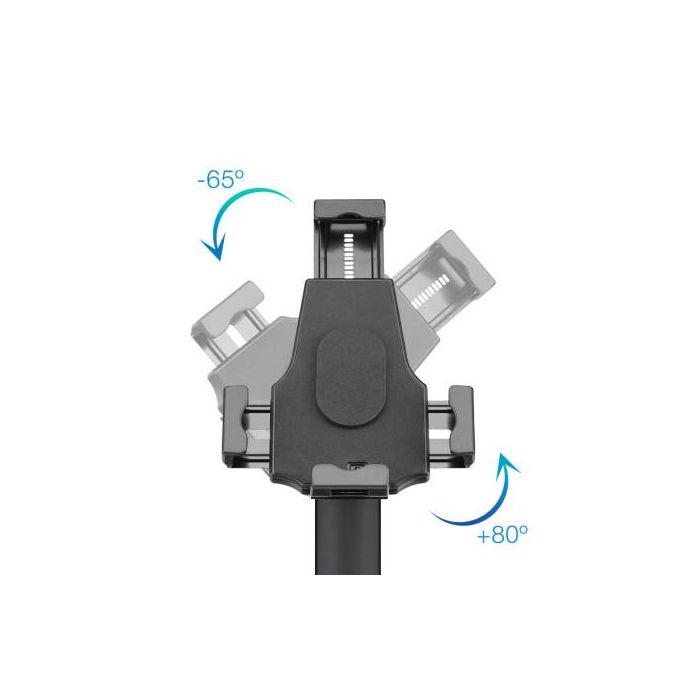 TooQ TQTDS0811 Soporte Tablet Antirrobo Profesional de Sobremesa Ajustable para 7.9-10.5" Aluminio Negro 4