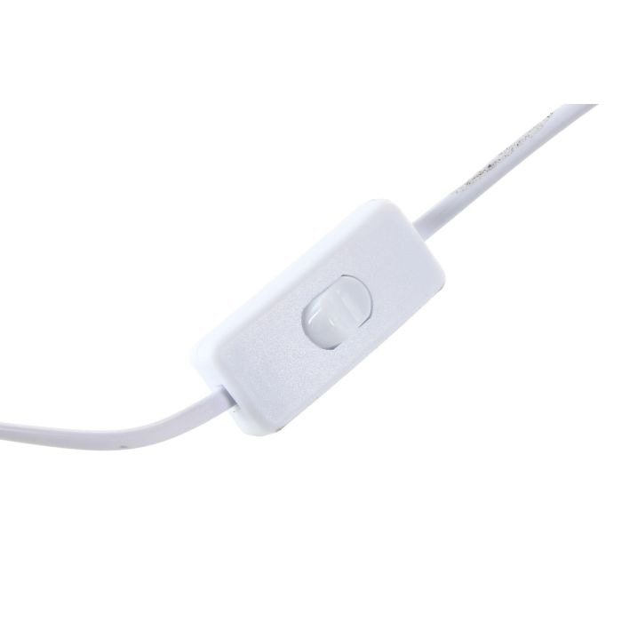 Lampara Sobremesa Mediterraneo DKD Home Decor Blanco Marron 15 x 25 x 15 cm (6 Unidades) 3 Lampara Sobremesa Mediterraneo DKD Home Decor Blanco Marron 15 x 25 x 15 cm (6 Unidades) 3