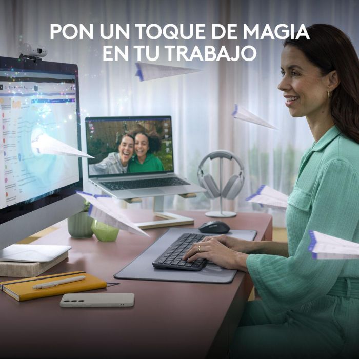 Teclado Inalámbrico Logitech 920-012455 Grafito QWERTY 10