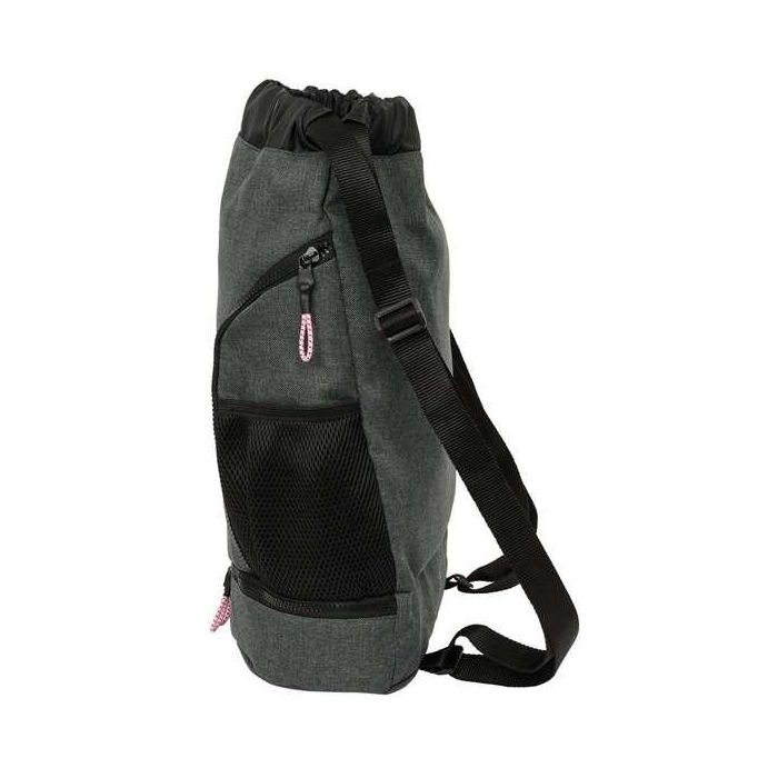 Mochila Saco Infantil Kappa Silver pink Gris 35 x 40 x 1 cm 1 Mochila Saco Infantil Kappa Silver pink Gris 35 x 40 x 1 cm 1