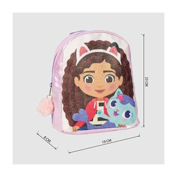 Mochila Casual Gabby's Dollhouse Rosa 19 x 23 x 8 cm 1