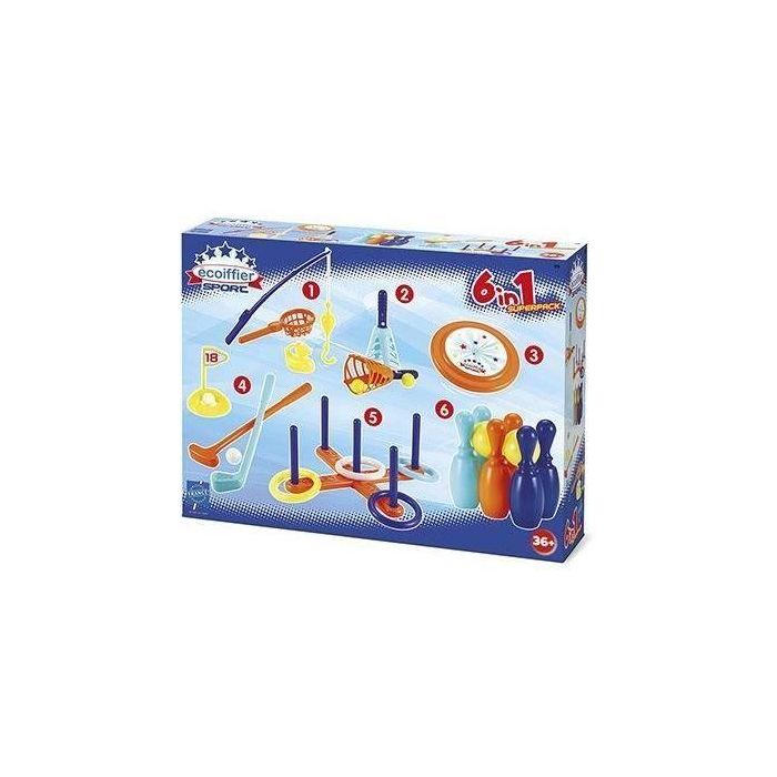 Sport Box 6 en 1 Ecoiffier 1 Sport Box 6 en 1 Ecoiffier 1