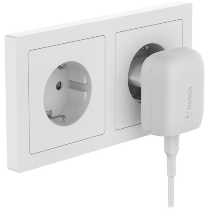 Cargador de Pared Belkin WCA006VFWH Blanco 20 W 4 Cargador de Pared Belkin WCA006VFWH Blanco 20 W 4