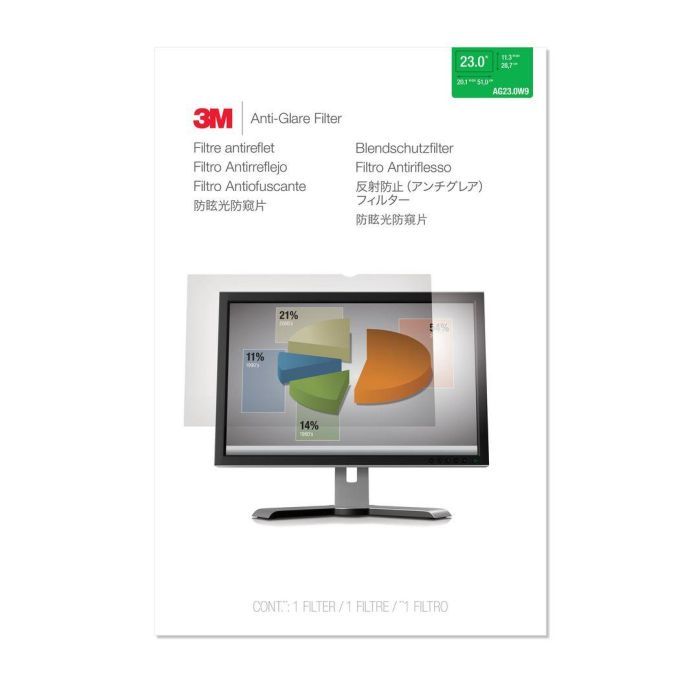 3M 3M Anti-Glare Filter for 23" Widescreen Monitor (AG230W9B) 1 3M 3M Anti-Glare Filter for 23" Widescreen Monitor (AG230W9B) 1