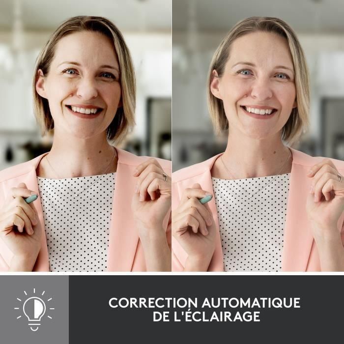 Logitech Brio 500 Webcam HD con Auto White Expo LOG960001428 2