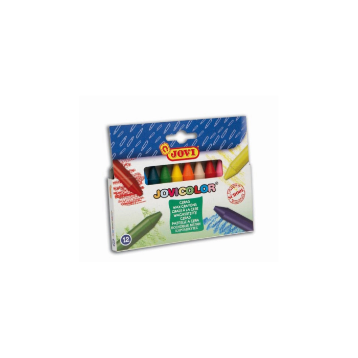Jovi Ceras Wax Crayons Jumbo Estuche 12 Ud Colores Surtidos 1 Jovi Ceras Wax Crayons Jumbo Estuche 12 Ud Colores Surtidos 1