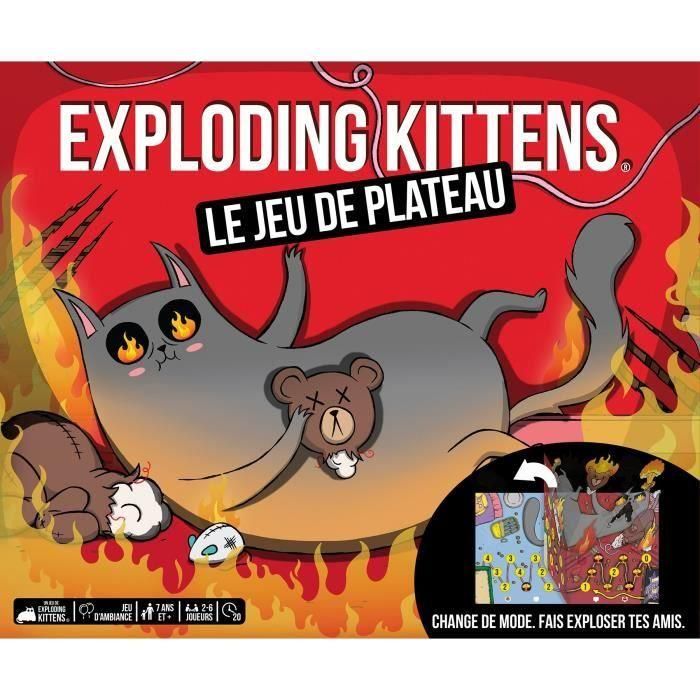 Asmodee Exploding Kittens: El juego de mesa de cartas - ASM0810171410559 4 Asmodee Exploding Kittens: El juego de mesa de cartas - ASM0810171410559 4